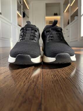 Outdoor Voices Men's The Cloudknit Sneaker Black White Size 11
